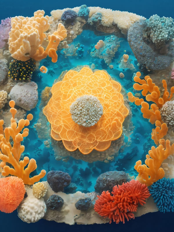 ARTE EM CORAL 1 BY AI