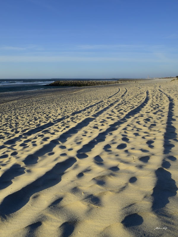 RASTROS NA AREIA