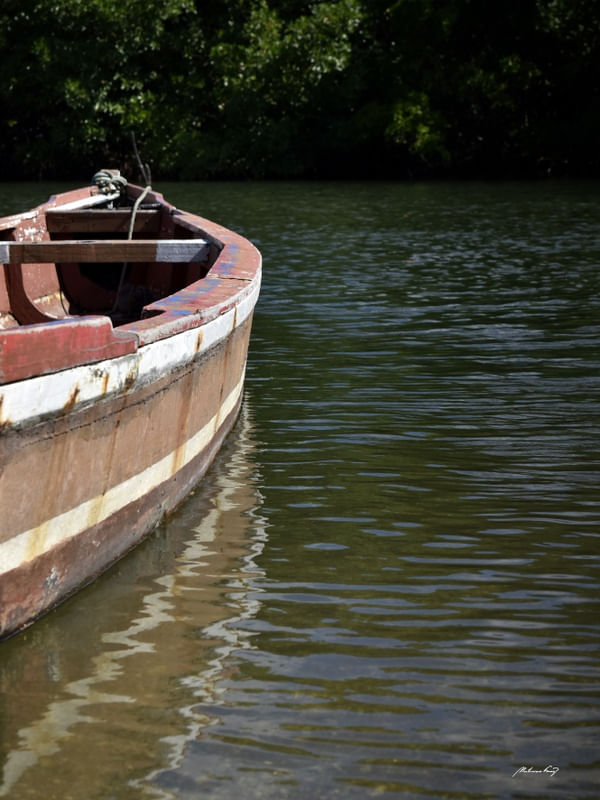 O REFLEXO DA CANOA