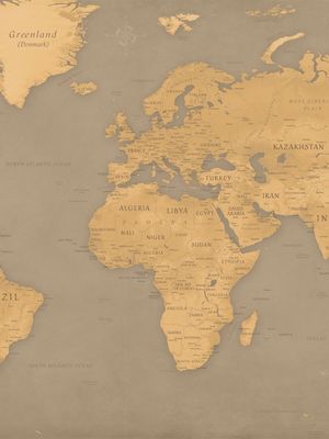 MAPA MUNDI VINTAGE 2