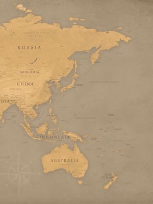 MAPA MUNDI VINTAGE 3