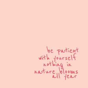 VSCO BE PATIENT