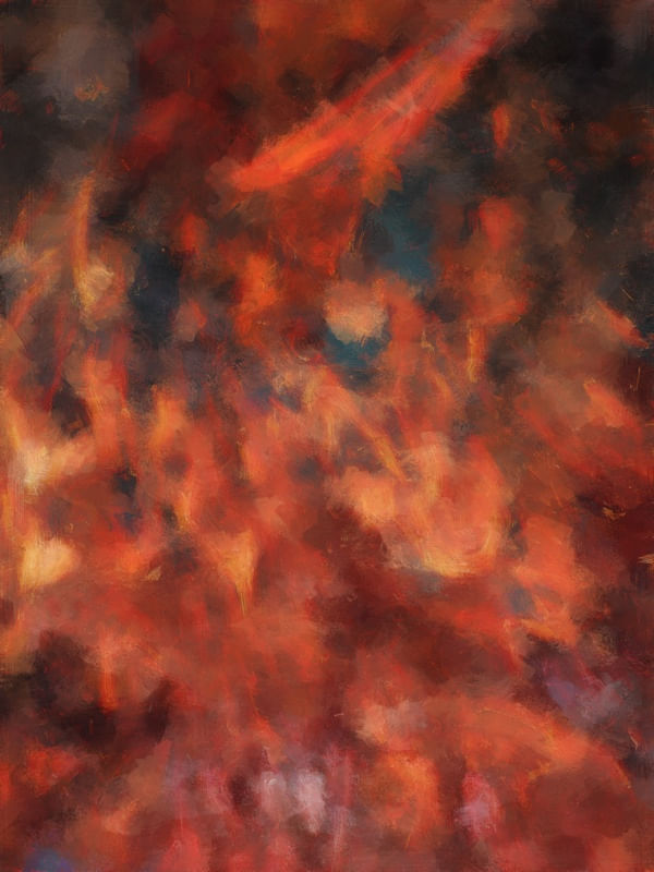 ABSTRAT FIRE PAINTING