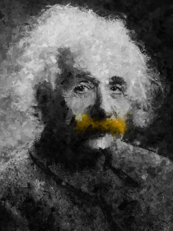 EINSTEIN PAINTING