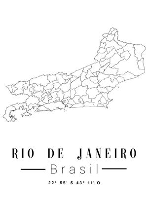 MAPA DO RIO DE JANEIRO