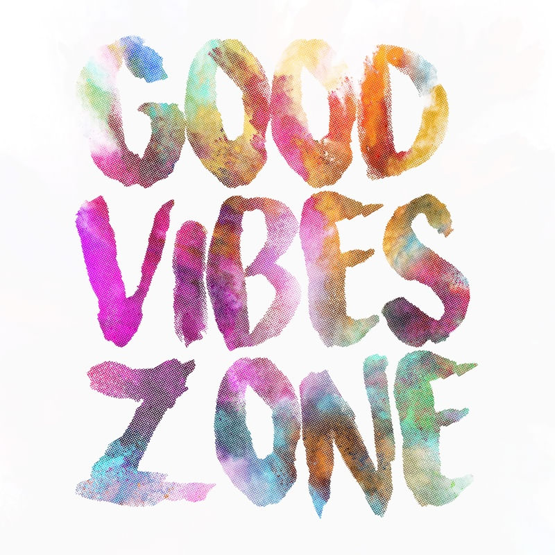 GOOD VIBES ZONE COLORIDO