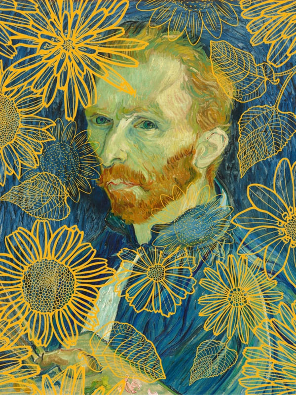 VAN GOGH E SEUS GIRASSÓIS