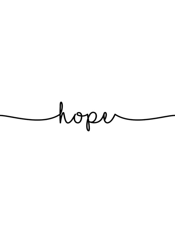 HOPE LETTERING
