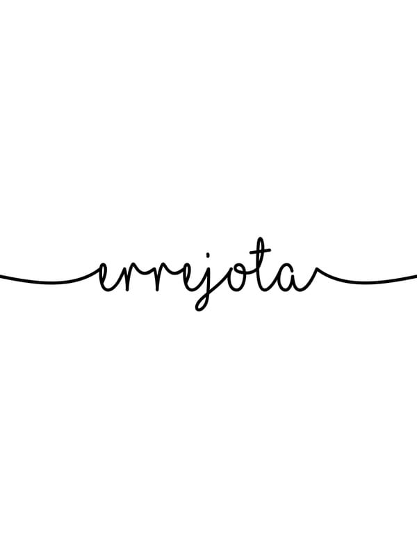 ERREJOTA LETTERING