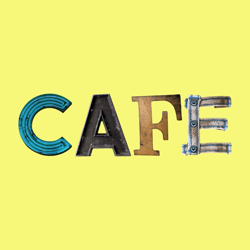 CAFE LETRAS DIVERTIDAS