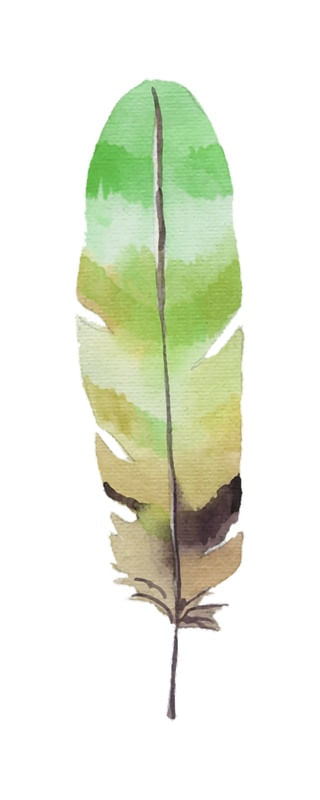 PENA AQUARELA VERDE
