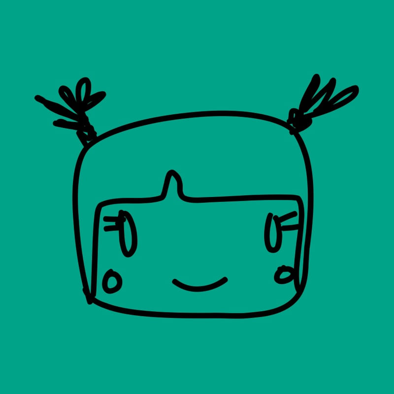 MENINA VERDE