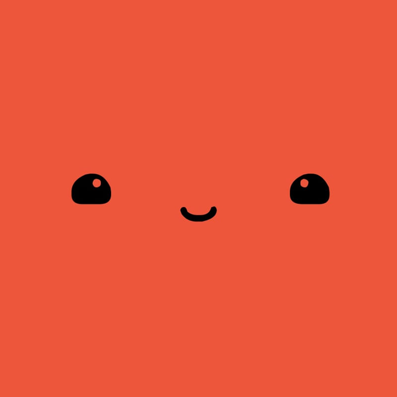 KAWAII OLHOS LARANJA