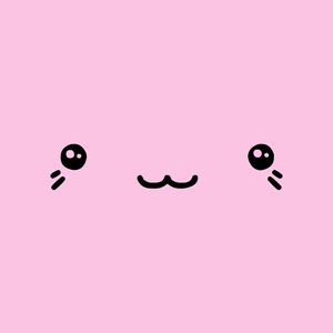 KAWAII OLHOS ROSA