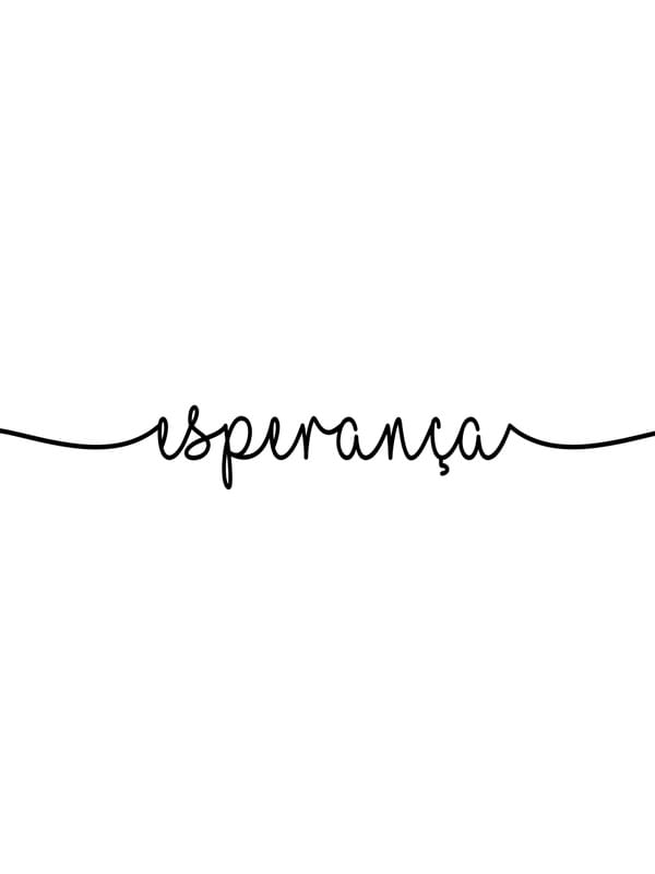 ESPERANÇA LETTERING