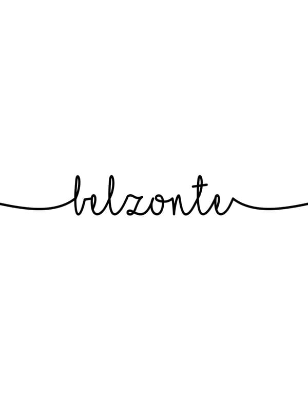 BELZONTE LETTERING