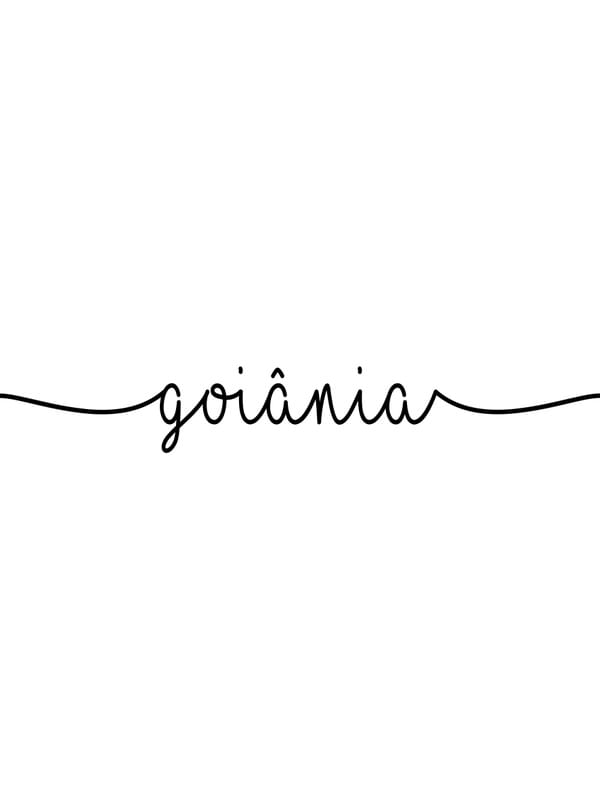 GOIÂNIA LETTERING