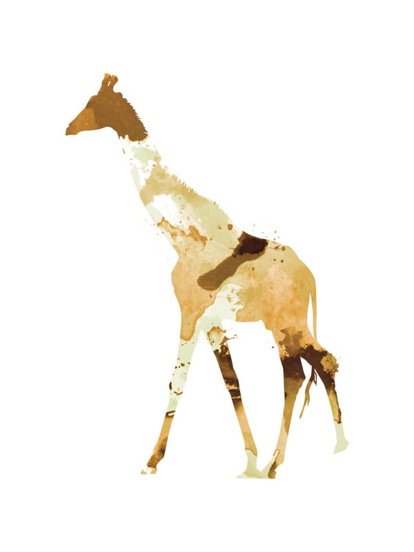 GIRAFA WATERCOLOR