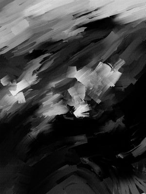 ABSTRATO LF 05 PRETO E BRANCO