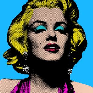 MARILYN POP ART