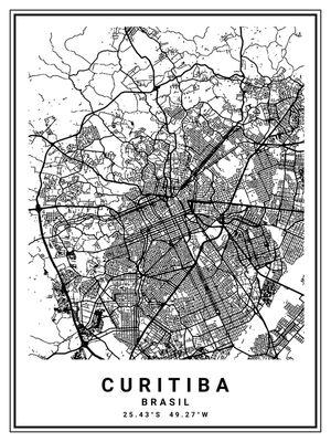 MAPA DE CURITIBA
