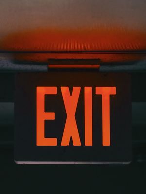 EXIT SIGN