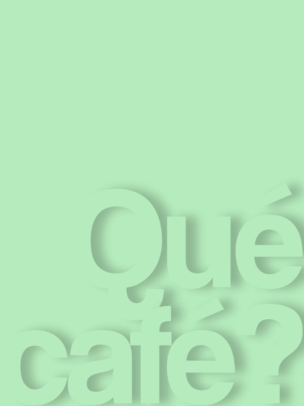 QUÉ CAFÉ NEO MINT