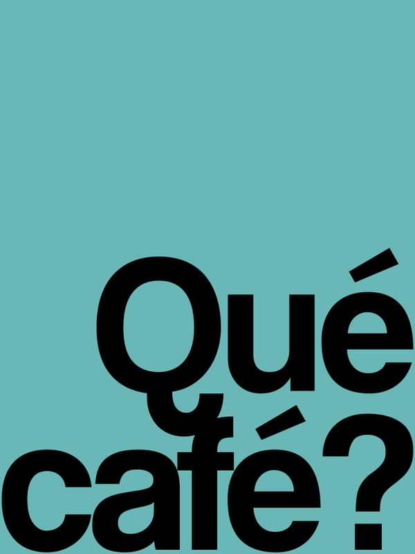 QUÉ CAFÉ AZUL