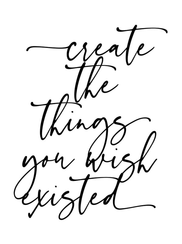 CREATE THINGS