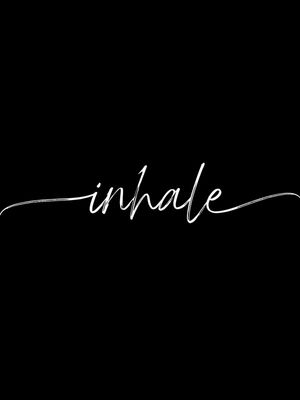 INHALE BLACK