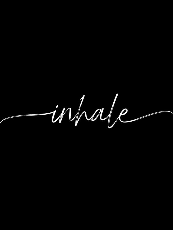 INHALE BLACK