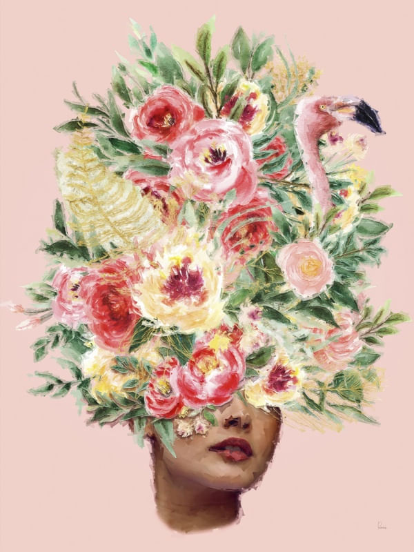 SPRING GIRL FLAMINGO