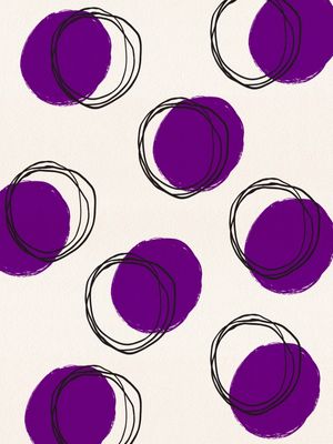 MODERN DOTS PURPLE