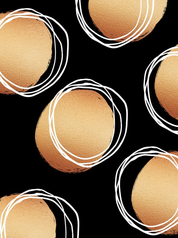 MODERN DOTS GOLD