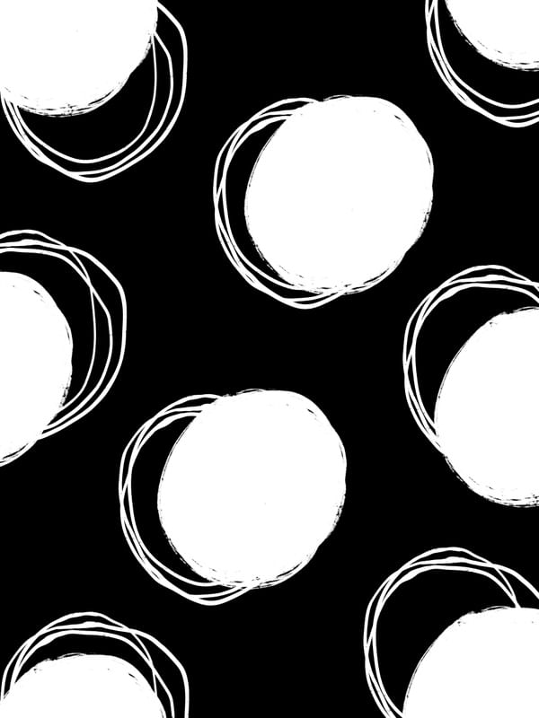 MODERN DOTS B&W 01