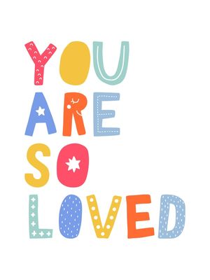 YOU ARE SO LOVED COLORIDO