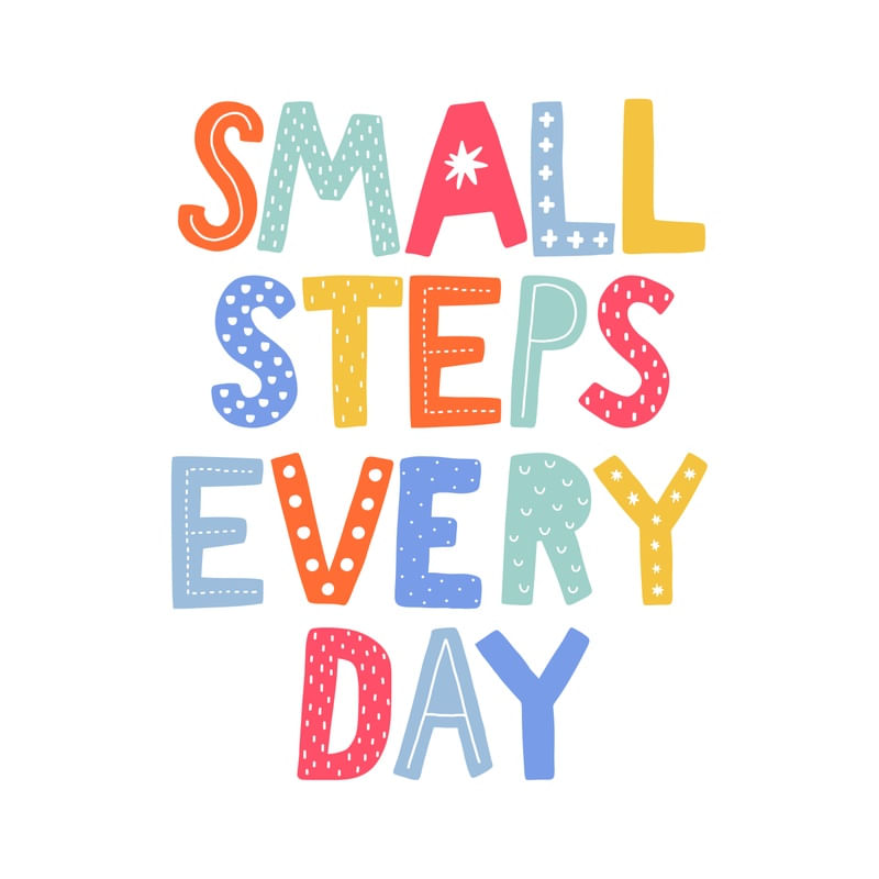 SMALL STEPS INFANTIL QUADRADO