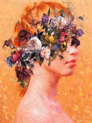 RUIVA E FLORES