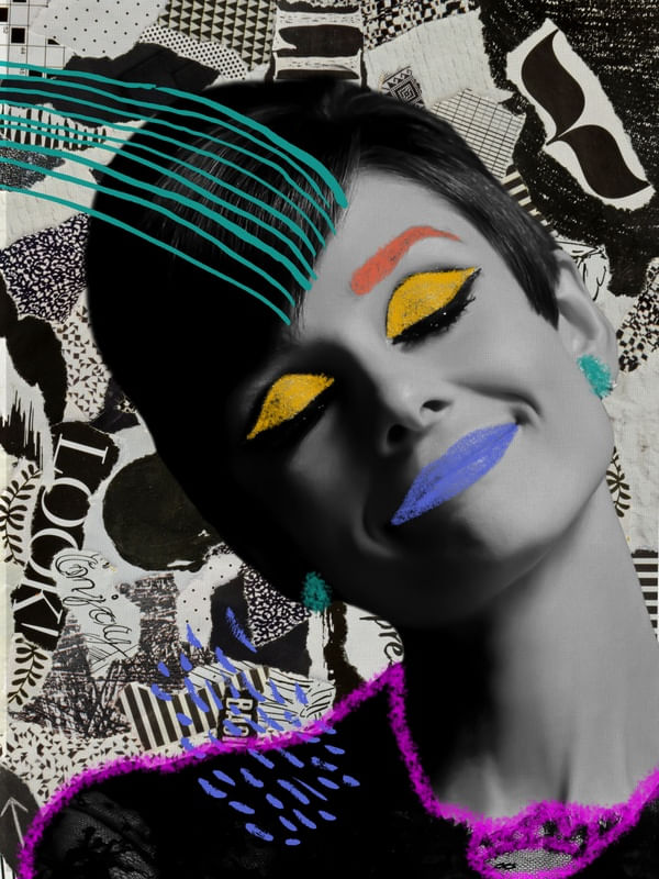 AUDREY CRAYON ART