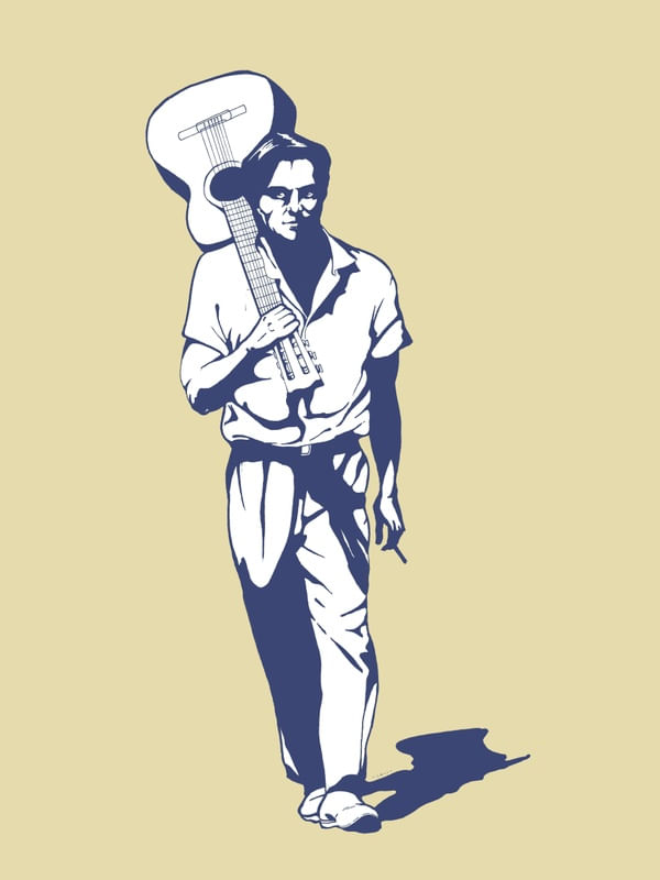 TOM JOBIM POR ILUSTRA SCHI