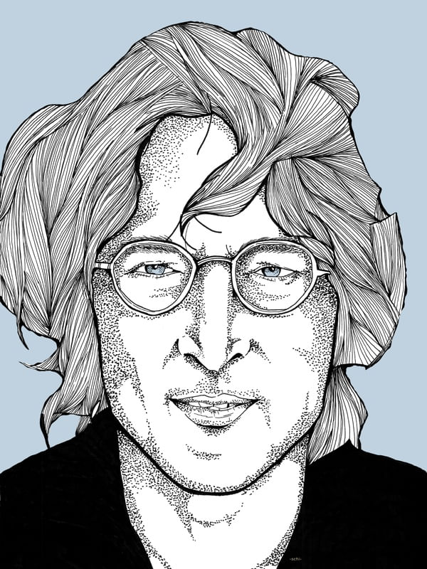 JOHN LENNON POR ILUSTRA SCHI