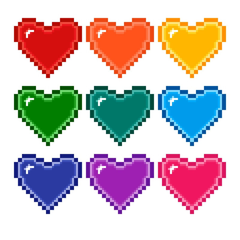 CORAÇÃO RAINBOW