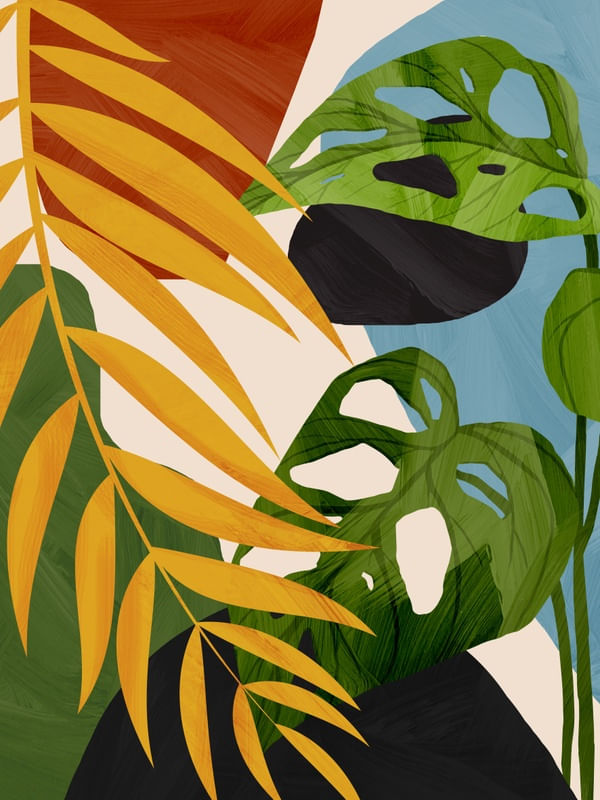 ABSTRACT TROPICAL ART 2