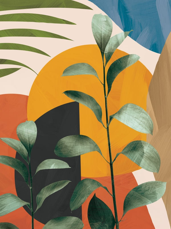 ABSTRACT TROPICAL ART 4