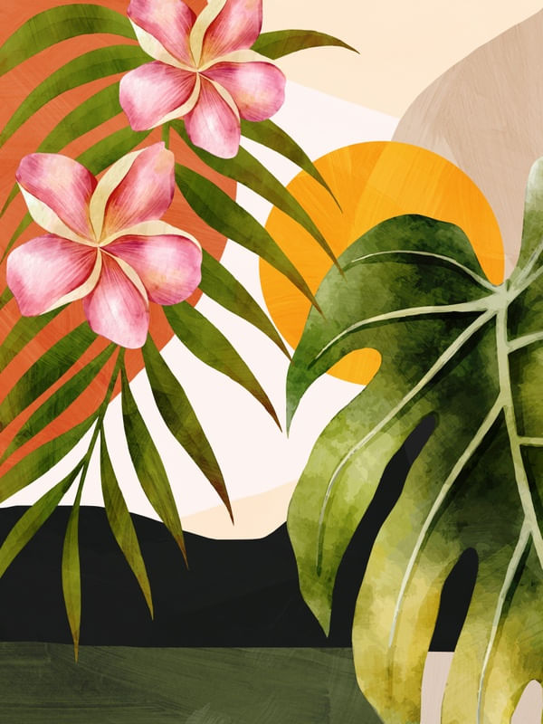 ABSTRACT TROPICAL ART 5