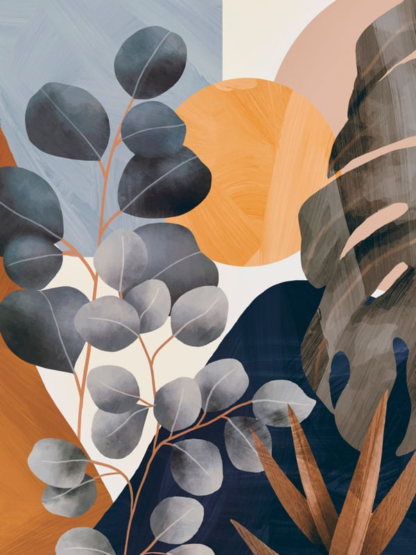 ABSTRACT TROPICAL ART 7