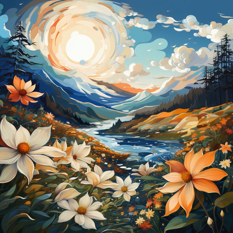 JUPITER LANDSCAPE 02 - BY AI