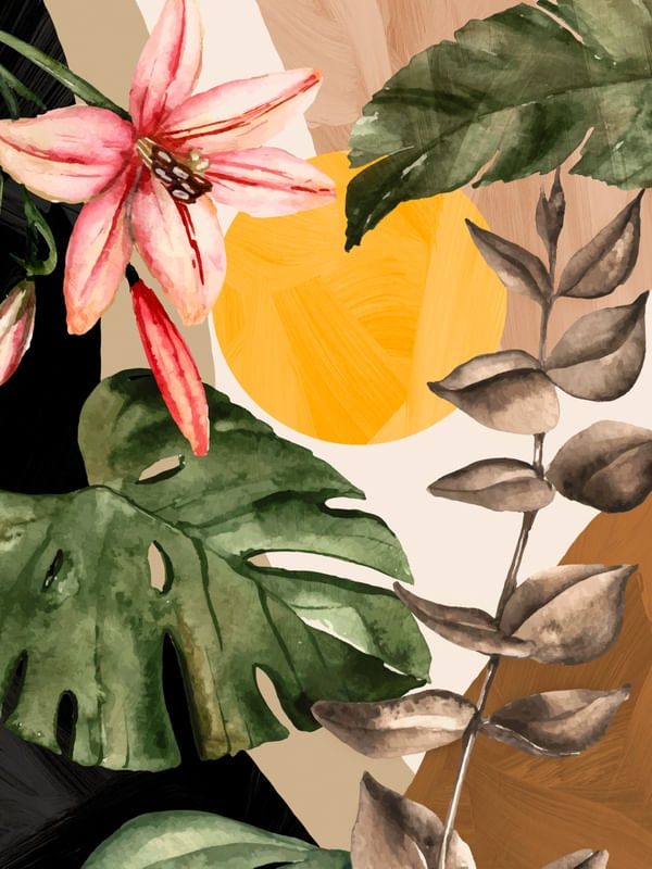 ABSTRACT TROPICAL ART 9