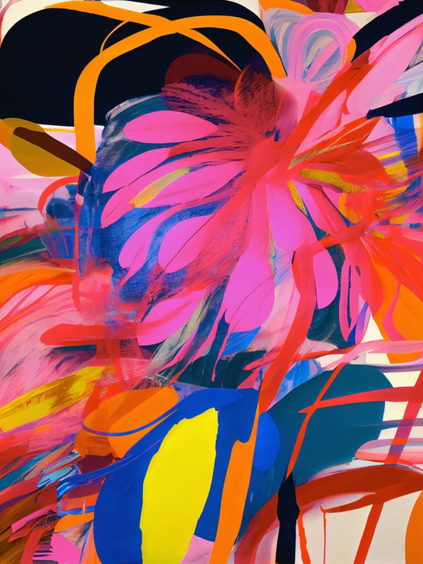 COLAGEM FLORAL 012 BY AI