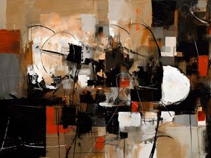 ABSTRACT ART - 16A-MJ BY AI
